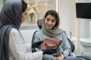 طراحی لبخند دیجیتال و اجرای ویزاژیسم برای بانوان ایرانی با توجه به فرم صورت