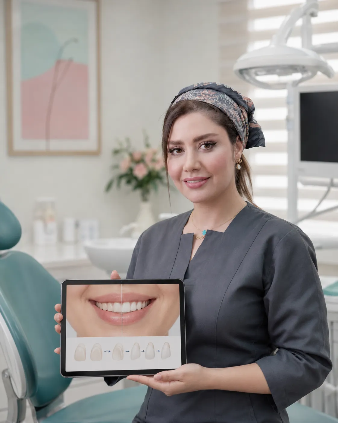 مقایسه لمینت و کامپوزیت برای اصلاح طرح لبخند در کرج