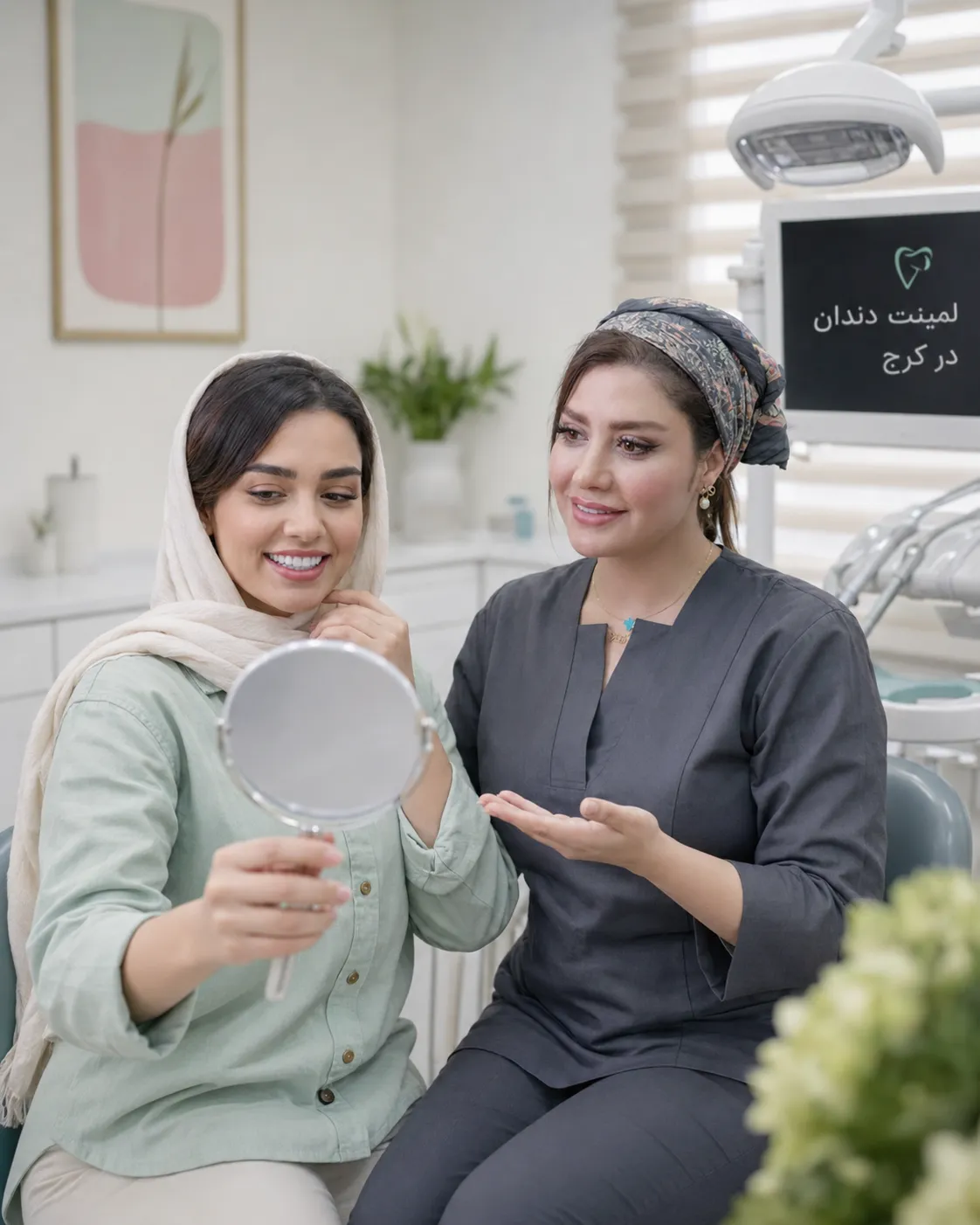 مراقبت بعد از لمینت دندان و بررسی ماندگاری نتیجه زیبایی